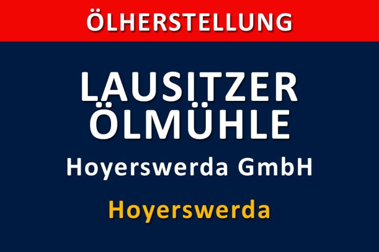 Ölherstellung Jobkompass